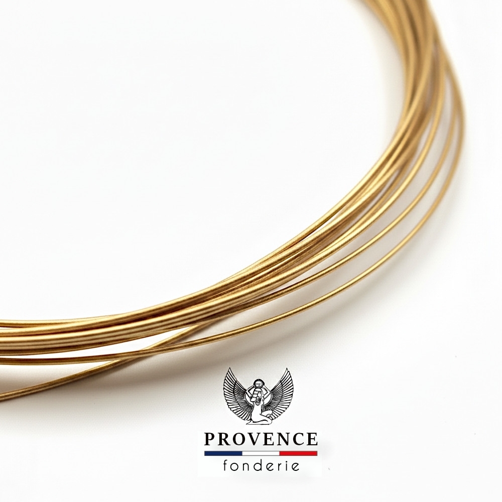 Fil laiton recuit Ø2mm au mètre